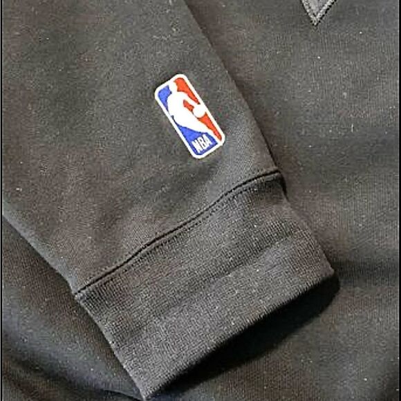 KITH x Nike New York Knicks Fleece Crewneck Sweatshirt Black Size XL Limited - Picture 3 of 6